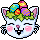 Gatito de Pascua
