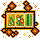 Rare Golden Flower Screen
