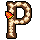 ''Piet'' Letter P
