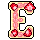 ''Piet'' Letter E
