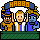 Habbo Confederation Cup Participation badge
