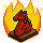 Rare Fire Dragon Lamp
