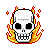 Flaming Skulls 2
