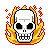 Flaming Skulls 3
