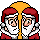 Santa Face Off Badge
