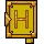 RARE Giftgrünes Buch des Habbo Wissens

