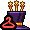 Purple Amethyst Star Hat