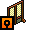 Wooden screen - gray