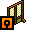 Wooden screen - grass