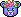 Blue Flower Crown Bear