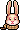 Brown Scarf Bunny