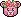 Pink Flower Crown Bear